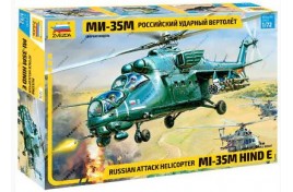 Zvezda 1/72 Russian Attack Helicopter Mi-35M Hind E